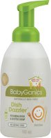 Babyganics Dish Dazzler Foaming Dish and Bottle Soap Fragrance Free -- 18.6 fl oz