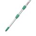 Unger Opti-Loc Aluminum Extension Pole, 18 Feet, Three Sections (ED550)