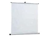 Elite Screens Manual Pull Down Projection Screen, 16:9 Aspect Ratio-84in (Matte White), 30 inch Black Drop