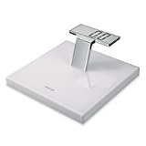 Salter Cygnet Electronic Glass-Top LCD Digital Bath Scale - White