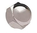 Chrome 1" Acorn Stem Nut for Selected Harley Davidson Front Forks