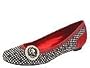 Killah Dive | Women's Slip-on Dress Shoes Black/Red