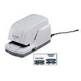 MAX USA CORP. / MXBEH20F / EH-20F Flat Clinch Anti-Jam Elec Stapler and Stapler Cartridge, 25 Sheet Cap / Sold as 1 EA