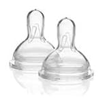 Medela Medium-Flow Wide Base Nipples (3-Pack/ 4-12 months)