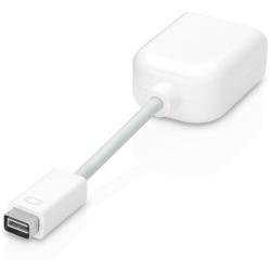 Apple - Video adapter - mini-DVI (M) - 4 PIN mini-DIN, RCA (F)