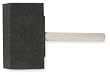 Industrial Grade 1XRK3 Foam Brush, Size 4 In