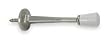 Battalion 1XNL4 Door Stop, Rigid, Nickel, L 3 1/8 In