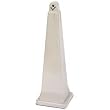Rubbermaid Commercial Grounds-Keeper Cigarette Waste Collector, Pyramid, Plastic/Steel, Beige (257088BG)