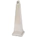 Rubbermaid Commercial Grounds-Keeper Cigarette Waste Collector, Pyramid, Plastic/Steel, Beige (257088BG)