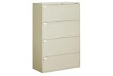 36W 4 Drawer Binder Lateral File - Putty