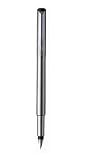 Parker Vector Stainless Steel Fountain Pen Medium blister card