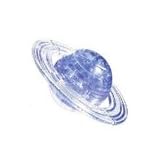 3D Crystal Puzzle - Saturn: 39 Pcs by Bepuzzled