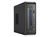 Linkworld Computer Case Slim PC-Geh&auml;use Mini ITX schwarz