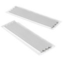 Foot Petals 8-piece Strappy Strips in Silver