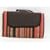 Picnic Blanket Luxury Waterproof Backing Brown Stripe