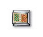 Ireland Flag Mix Classic CZ, Italian Charm by Nomination Charms