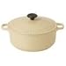 Chasseur Cast Iron 28cm, 6.0ltr Round Cream Casserole