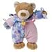 Stuffed Taggies Soft Clown Bear