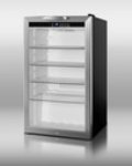 Summit Refrigeration SCR485L - Beverage Merchandiser, 4 cu ft, Digital, Auto Defrost, Black, 115 V