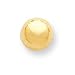 Jewelry : 14k Polished 10mm Half Ball Post Earrings