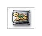 Frog Green Classic CZ, Italian Charm by Nomination Charms