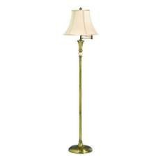 Kichler Kirketon Antique Brass Swing Arm Floor Lamp