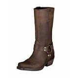 Ariat Ladies 11 Sumner Tall Harness Western Boots Smoke Brown by Ariat