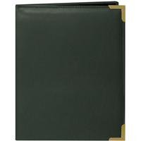 Pioneer Wallet Oxford Bound Photo Album, Solid Color Sewn Leatherette Covers wivh Brass Accent Corners, Holds 24 2.5x3.5