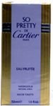 So Pretty Eau Fruitee by Cartier for Women 1.6 oz Eau de Toilette Spray (Tester no Cap)
