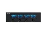 Scythe Kaze Master KM01-BK - Fan speed controller with 4 system fans - black