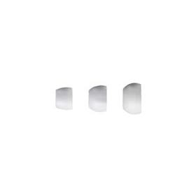 6 Replacement Earbuds Tips Buds For Sennheiser CX300 CX400 CX500 CX550 CX95 CX55 100% FITS Small/Medium/Large (WHITE)- JK Deals