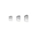 6 Replacement Earbuds Tips Buds For Sennheiser CX300 CX400 CX500 CX550 CX95 CX55 100% FITS Small/Medium/Large (WHITE)- JK Deals