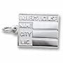 Drivers License Charm - Gold Plated