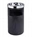 Rubbermaid 258600 BLA Top & Base W/trh Recp Smoking Urn