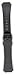 Casio #8361 Genuine Factory Replacement Black Resin Band for Model: WV-56H