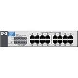 HP ProCurve Switch 1410-16G - Switch - 16 ports - Ethernet, Fast Ethernet, Gigabit Ethernet - 10Base-T, 100Base-TX, 1000Base-T - 1U - external