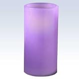 Flameless Pillar Candle - Lavender (6)
