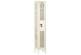 Hallowell Heavy-Duty Ventilated Locker Single Tier 12x12x72 1 Door Unassembled