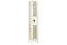 Hallowell Heavy-Duty Ventilated Locker Single Tier 12x12x72 1 Door Assembled