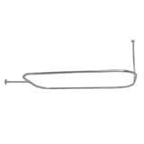 IMAGE OF Barclay 4150-42-CP Rectangular Shower Rod