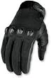 ICON SUB STEALTH GLOVE (X-LARGE) (BLACK)