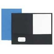 Esselte Double Pocket Leatherine Portfolios