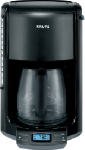 KRUPS FME214 Programmable 12-Cup Coffee Maker with Glass Carafe and LED Control Panel Coffee Machine, Black