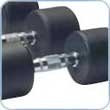 Bodymax 8Kg Pro Rubber Dumbbell