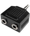 3.5mm Headphone Earphone Splitter Adapter (Black) for Microsoft mp3