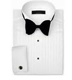 Joseph Abboud Tuxedo Shirt - Wing Collar 1/2 Inch Pleat 100% Cotton