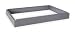 Storelogic 2CLC9 Flat File Closed Base, 40 3/4 In, Grey
