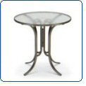 Telescope Casual 279X 42 Round Glass Bar Height Table