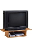 Drayton Two-tier Tv Turntable For 32" Tv Natural