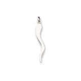 Sterling Silver Italian Horn Charm